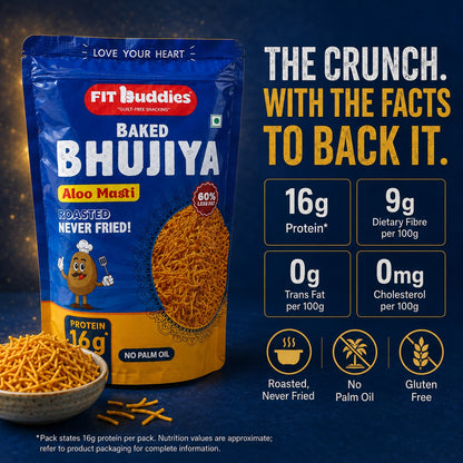 16G PROTEIN BAKED ALOO BHUJIYA — ALOO MASTI